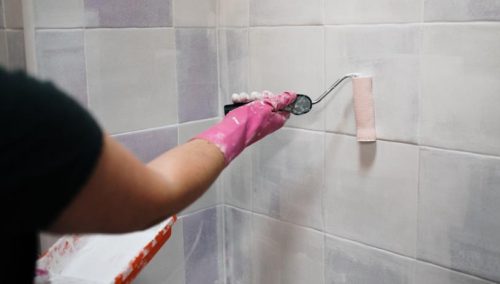 Paint Unattractive Tiles